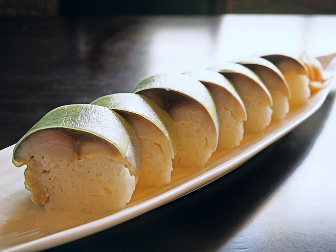 旬彩和房Wasabiの「鯖の棒寿司」