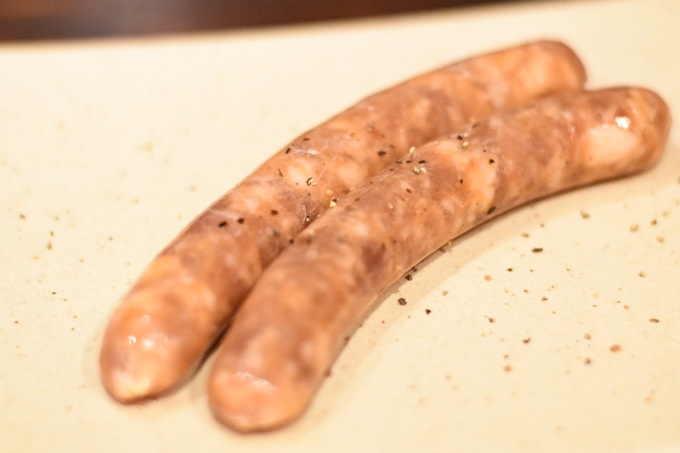 旨焼もぐり、生ソーセージ