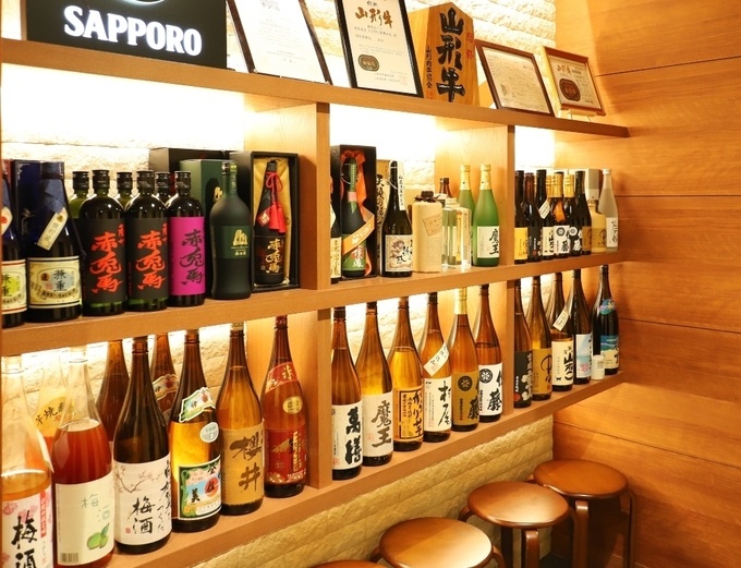 焼肉おくうGEMS新横浜店の焼酎