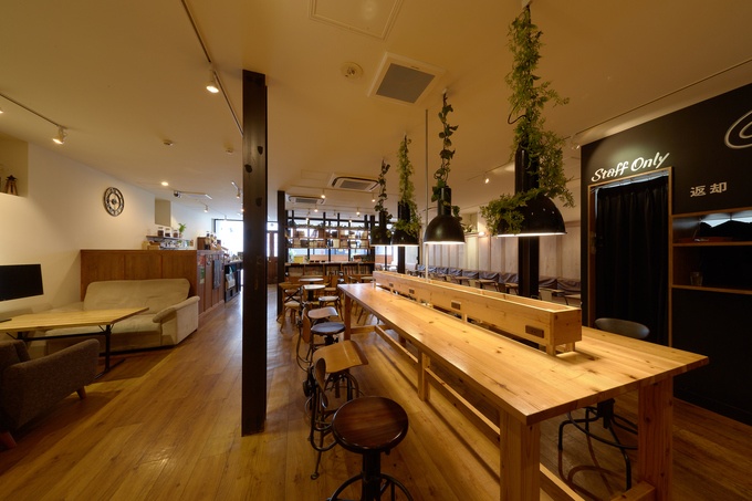 飯田橋『TOKI CAFE』の内観