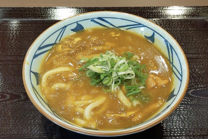 丸亀製麺 うどん カレーうどんの全景