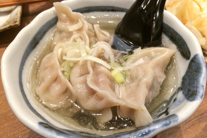 ダンダダン酒場の水餃子