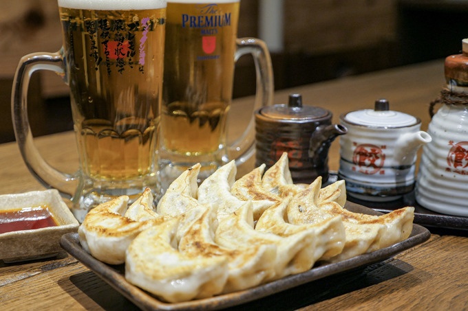 ダンダダン酒場の肉汁焼餃子