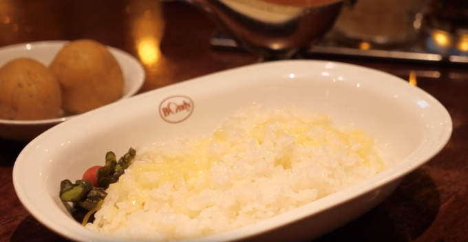 欧風カレー ボンディのライス