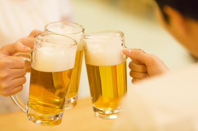 ビール 乾杯