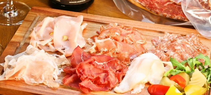 Trattoria L'astro 生ハム