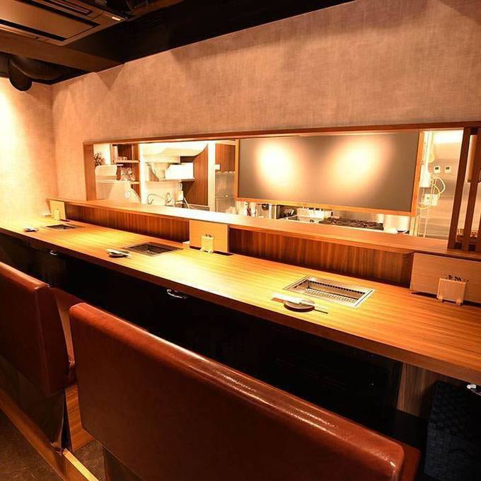 焼肉 正剛 日本橋店の内観画像 カウンター席