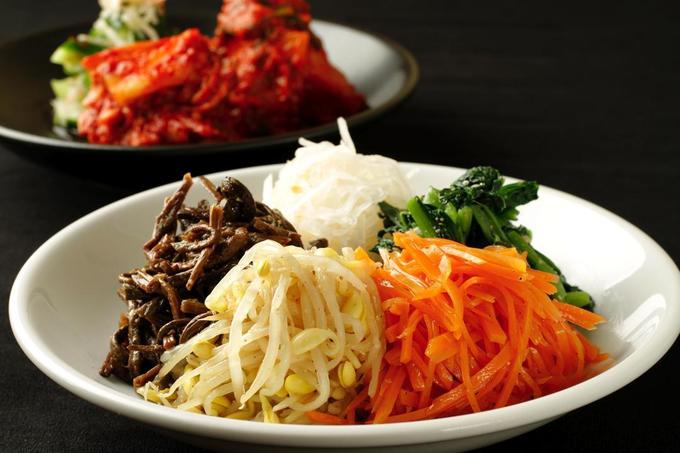 黒毛和牛焼肉うし雅 ナムル盛り合わせ