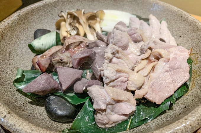 『酒蔵玉乃光』京鴨石焼き 全部盛り合わせ
