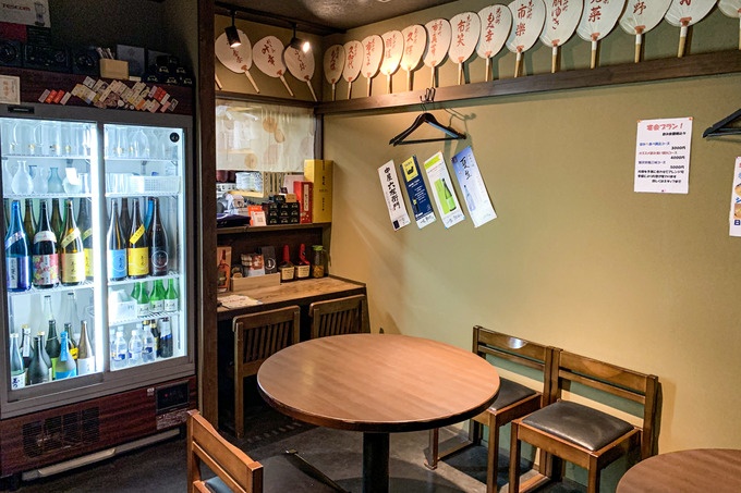 『酒蔵玉乃光』の店内