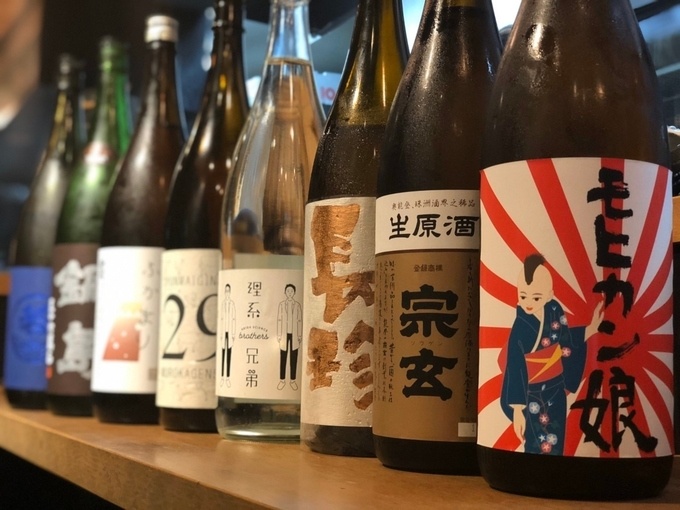 高円寺にある居酒屋『ニホレモ』の日本酒