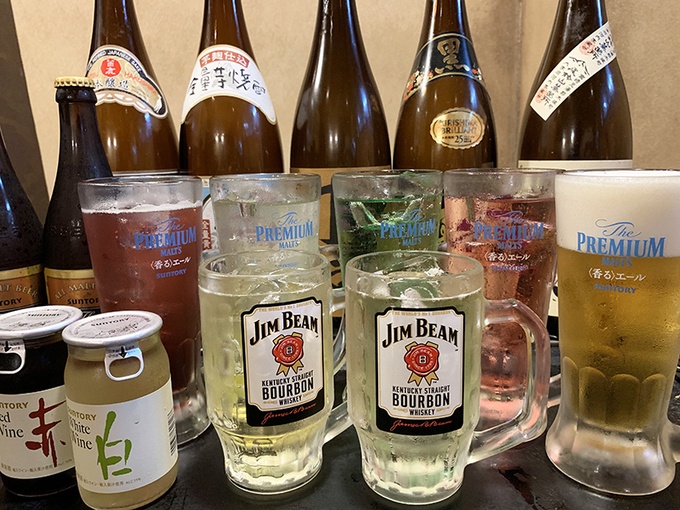 『花たぬき』飲み放題