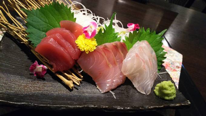 横浜中村庵 鮮魚三種盛り