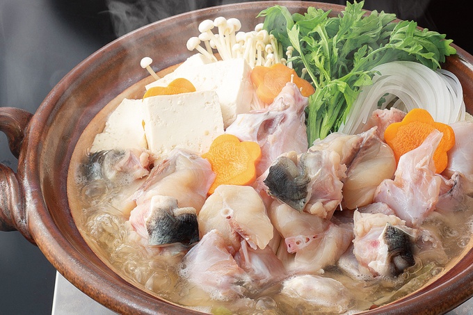 居酒屋『庄や』の高級とらふぐ鍋