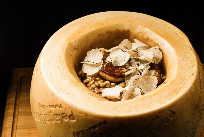 Tamani、フォアグラとポルチーニ茸のクリームリゾット