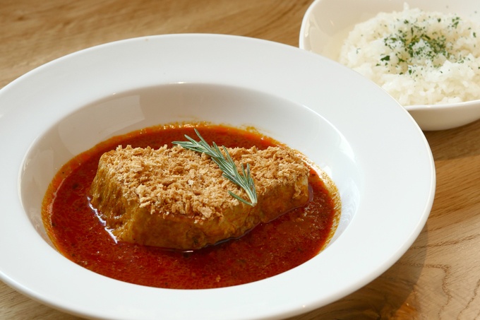 クオーレドーロ、揚げないロースカツカレー