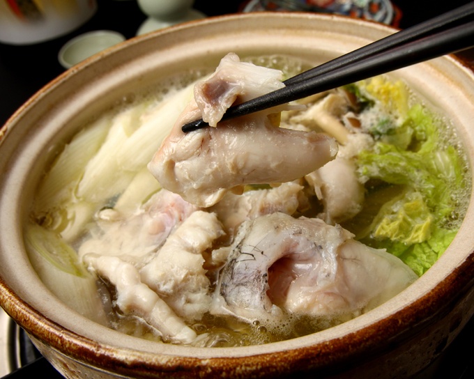 『草庵』ふぐちり鍋