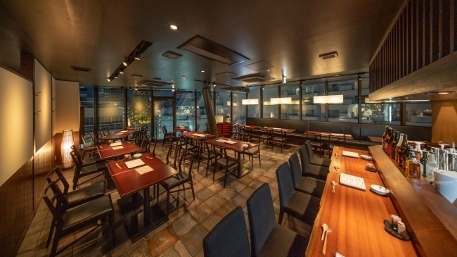 渋谷のチェーン居酒屋『もつ吉』の内観