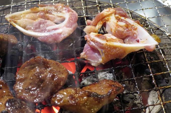 秩父のホルモン焼き「高砂ホルモンお花畑駅前」のナンコツ