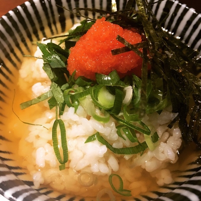 『餃子の松吉』お茶漬け
