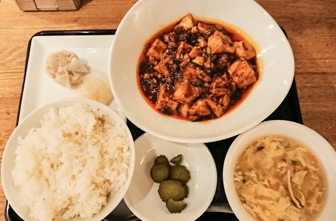 大豊記 弐號房、四川麻婆豆腐ランチセット