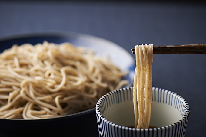 『蕎麦と鶏 はんさむ』もりそば