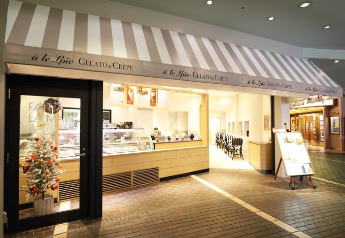舞浜イクスピアリのジェラート&クレープ専門店「ア・ル・ロイック」