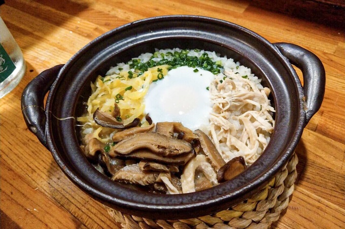 溜池山王の焼鳥居酒屋「鳥酎」の鶏飯