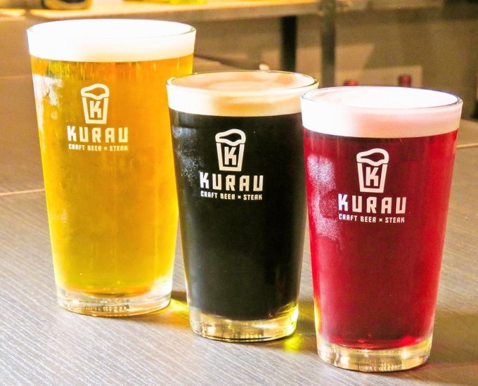 肉バル クラフトビール×ステーキKURAUのクラフトビール