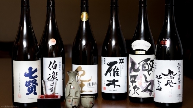 秋葉原で寿司食べ放題が楽しめる『すし酒場 フジヤマ 秋葉原店』の日本酒画像