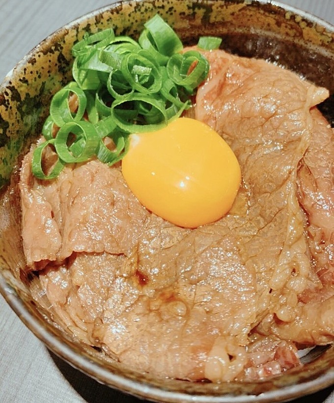 新橋 『創作鉄板焼き 廣』の焼きしゃぶ丼の画像