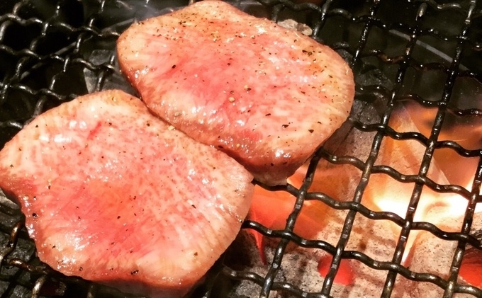 祐天寺の焼肉店『BEEF TABLE 』のタン塩