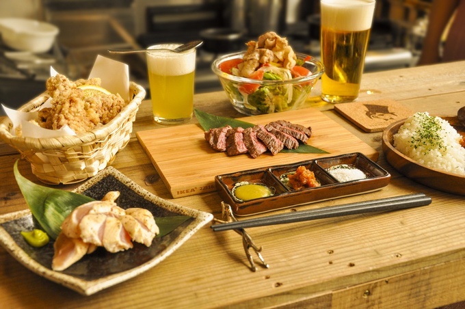 PERFECT BEER KITCHEN 炭火の肉肉肉コース