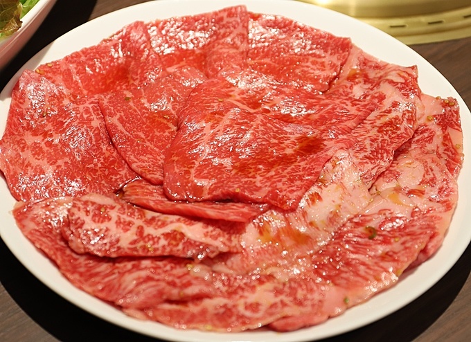 焼肉おくう GEMS新横浜店 たれ肉盛り合わせ