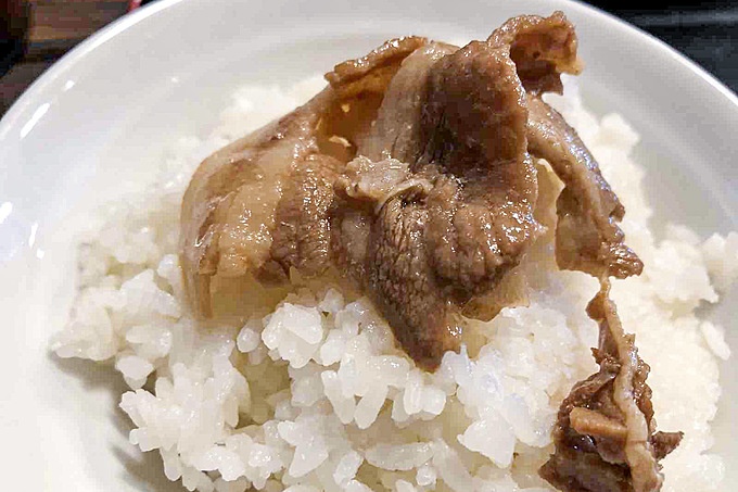 早稲田の徳島ラーメン「うだつ食堂」の肉そば