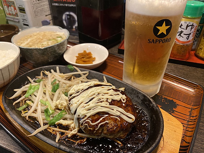 武州うどんあかねandみどりダイニング 夜の食事セット