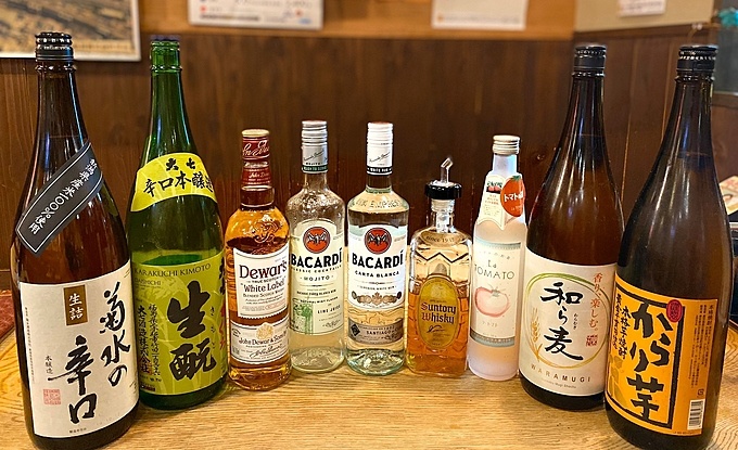 武州うどんあかねandみどりダイニング 当日飲み放題