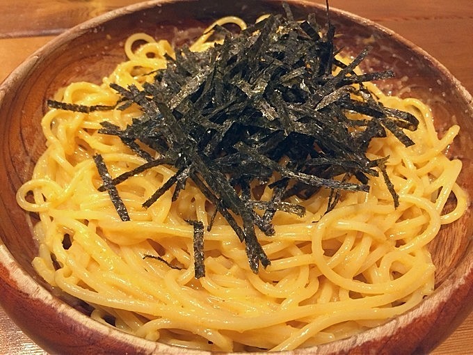 トレッテ タラコとウニとイカのスパゲッティ