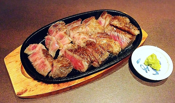お菜家 リブロースステーキ