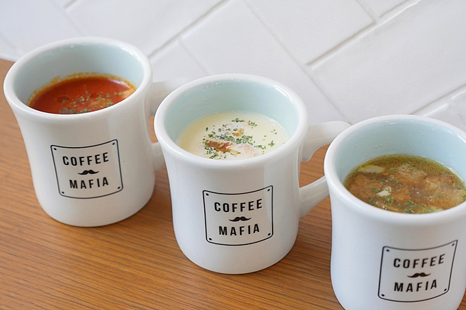 coffee mafia 飯田橋 今日のスープ