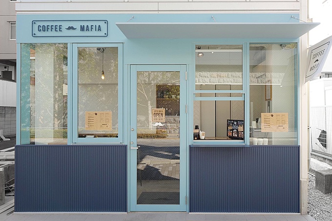 coffee mafia 飯田橋 店舗外観