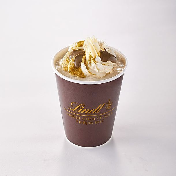 「リンツ ホットチョコレートドリンク ほうじ茶」画像