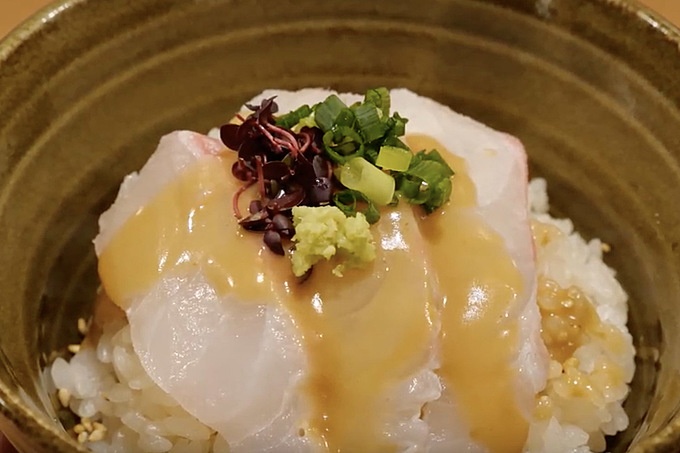 曙橋 ラーメン 鯛塩そば灯花 鯛茶漬け
