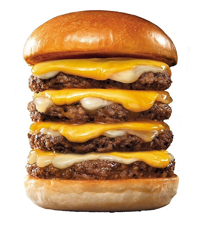 ロッテリア 4-dan 絶品チーズバーガー