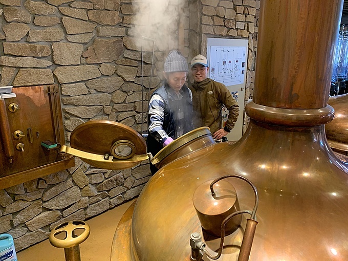 BEER NOVA URAWA 醸造の様子