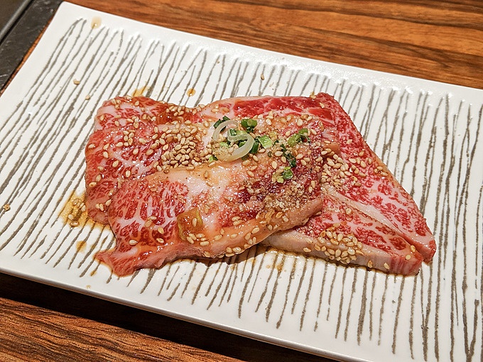 カルビの美味しい焼き方(ガス)_並カルビの焼き方手順