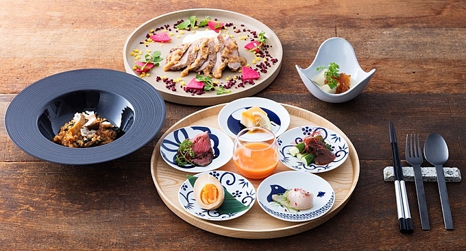 浅草のHacco's Table、ランチメニューのメインが選べるランチコース