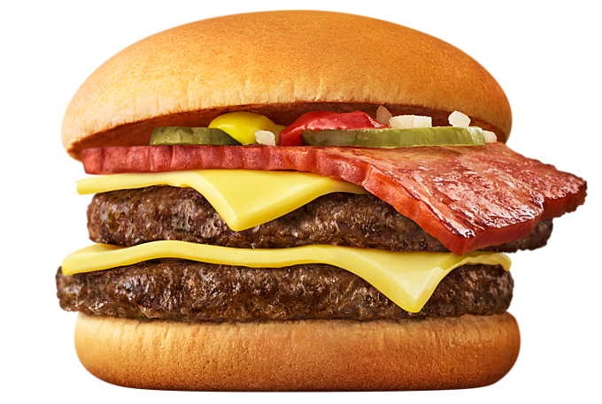 マクドナルドの「ブアツく生きよう」キャンペーンに登場する「ぜんアツ!ダブチ」