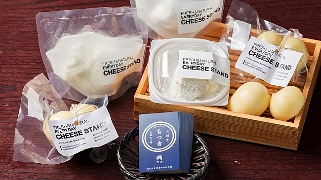 渋谷の肉割烹『もつ吉』と『CHEESE STAND』のコラボ画像