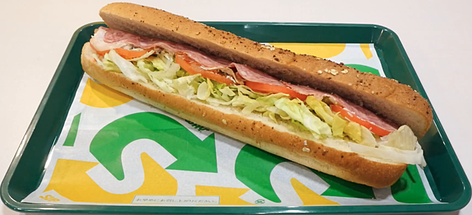 サブウェイの恵方サブ「BLT」